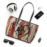 HIP HOP ART Leather Shoulder Bag